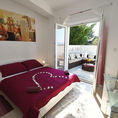 Apartment Libra With Sea View Abbázia Kültér fotó
